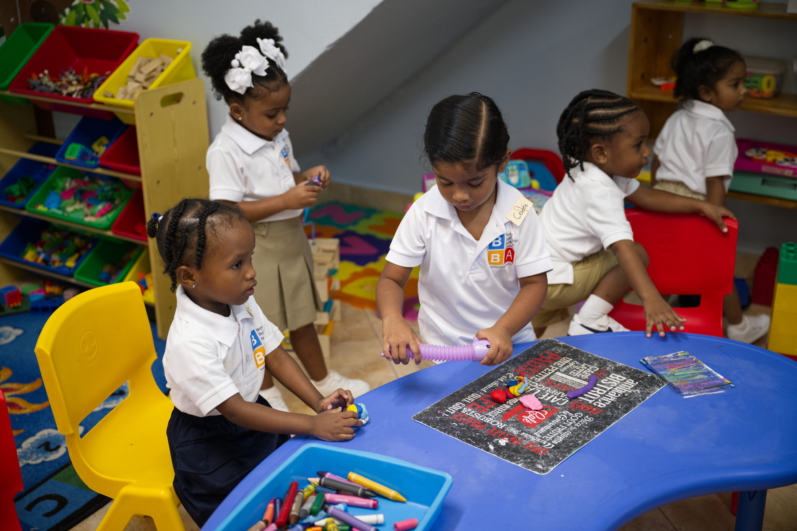 Children learning together at Beyond Beginnings Academy